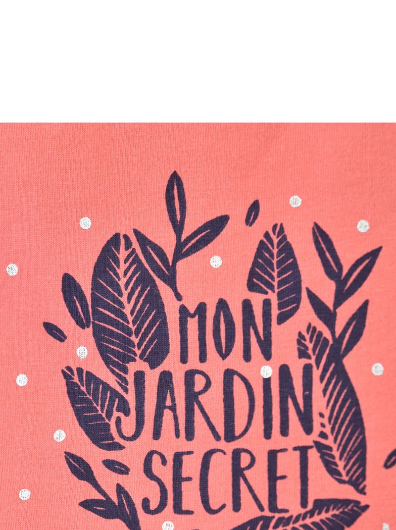 T SHIRT ÉTÉ FILLE EMILIE Rose - Kiabi