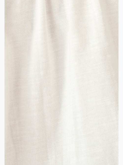 T-shirt ethnique pur coton - Damart - Kiabi