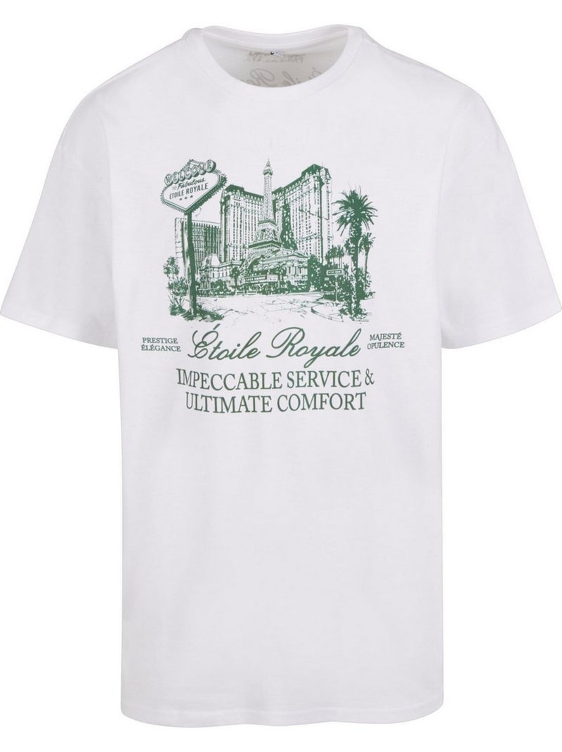 T-shirt etoile royale - mister tee Blanc - Kiabi