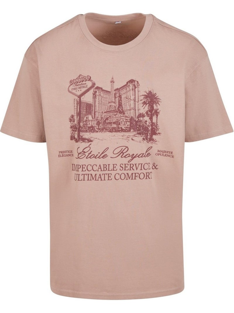 T-shirt etoile royale - mister tee Rose pâle - Kiabi