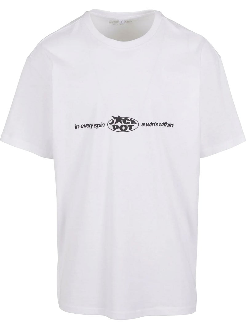 T-shirt every spin wins - mister tee Blanc - Kiabi