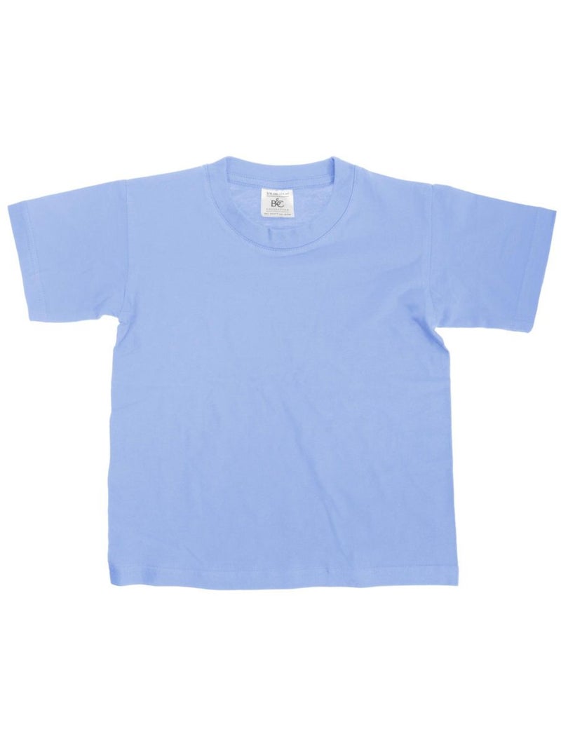T-shirt exact 150 pour enfant - b and c Bleu denim - Kiabi
