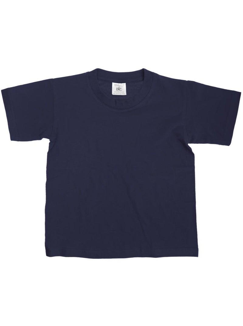 T-shirt exact 150 pour enfant - b and c Bleu marine - Kiabi