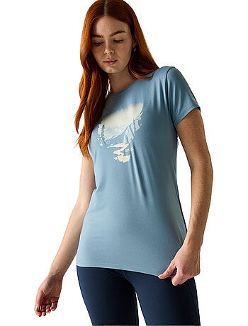 T-shirt extensible manches courtes motif/style paysage fingal - regatta