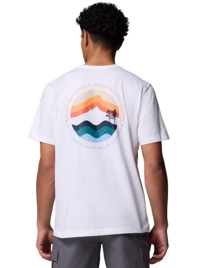 T-shirt extérieur kettle river - columbia Blanc - Kiabi