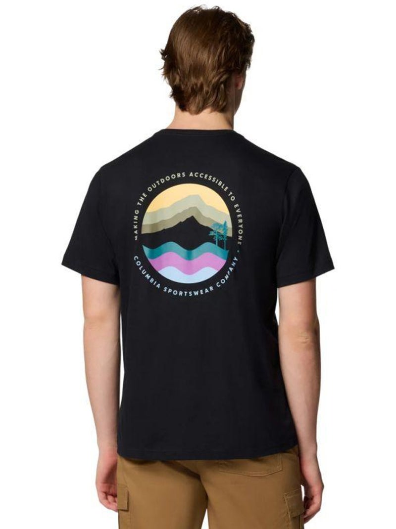 T-shirt extérieur kettle river - columbia Noir - Kiabi