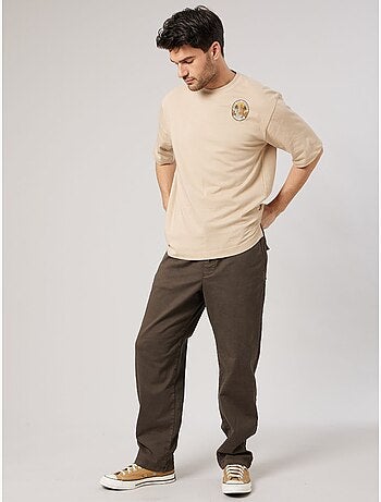 T-shirt extra loose homme en 100% coton 'deeluxe'