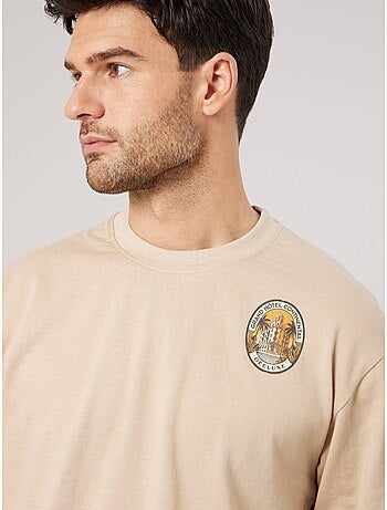 T-shirt extra loose homme en 100% coton 'deeluxe'