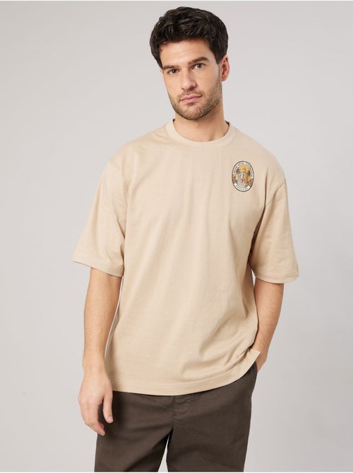 T-shirt extra loose homme en 100% coton 'deeluxe' - Kiabi
