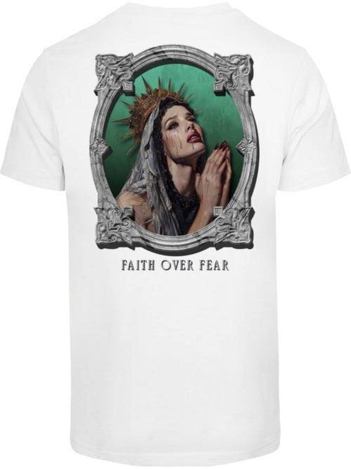 T-shirt faith over fear - mister tee - Kiabi