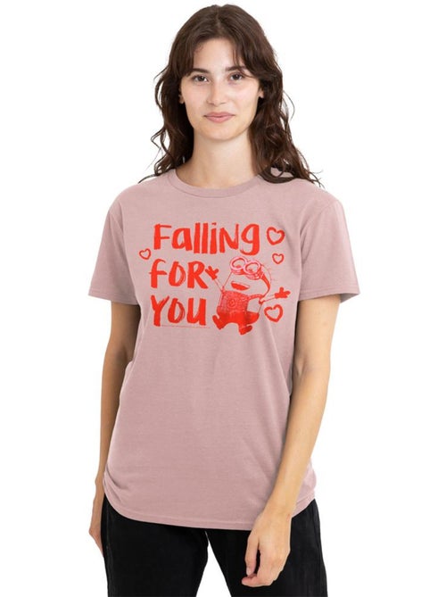 T-shirt falling for you ladies - minions - Kiabi T-shirt falling for you ladies - minions - Kiabi