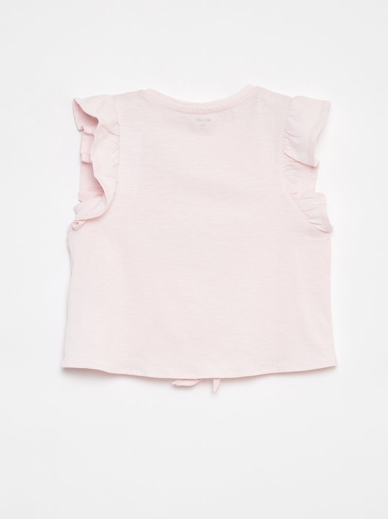 T-shirt NEXT Fille – Rose – Taille 8 Ans – Coton – Occasion Bon état