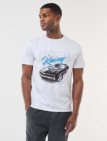 T-shirt 'Fast and Furious' à manches courtes