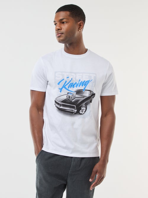 T-shirt 'Fast and Furious' à manches courtes - Kiabi