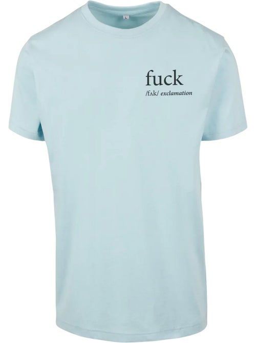 T-shirt fck - mister tee - Kiabi