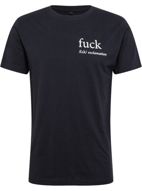 T-shirt fck - mister tee - Kiabi