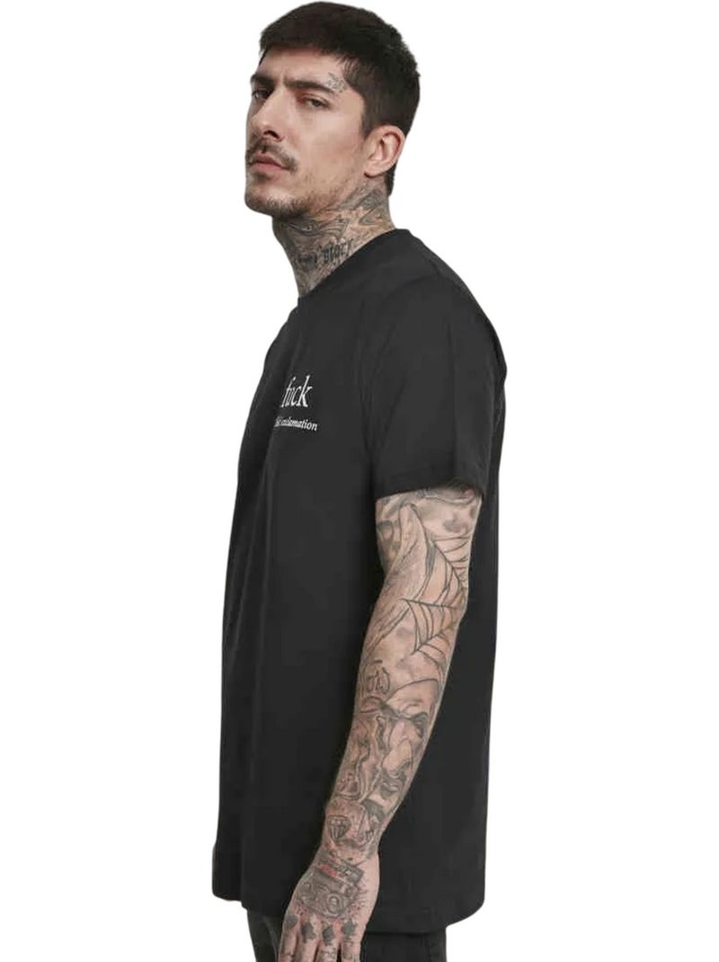 T-shirt fck - mister tee Noir - Kiabi
