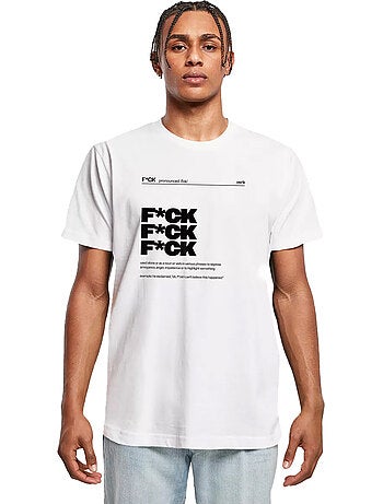 T-shirt f*ck definition - mister tee