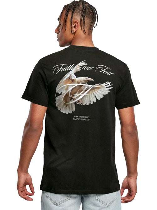 T-shirt fearless crow - mister tee - Kiabi T-shirt fearless crow - mister tee - Kiabi