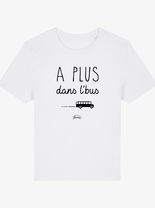 T-shirt Femme - A PLUS DANS L'BUS - Kiabi