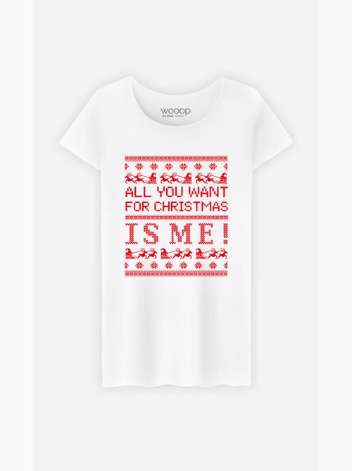T-shirt Femme - ALL YOU WANT IS ME - Kiabi