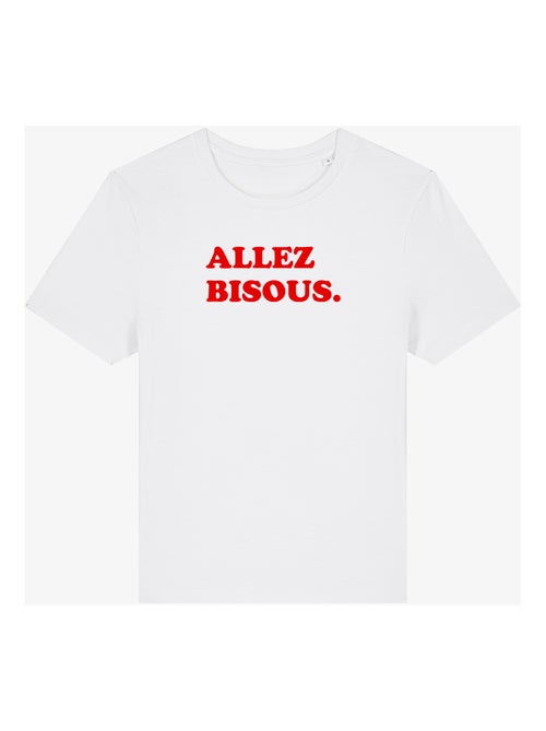 T-shirt Femme - ALLEZ BISOUS - Kiabi