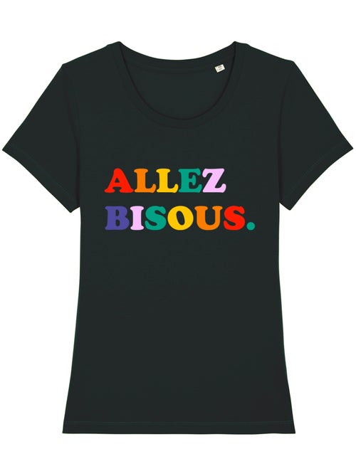 T-shirt Femme - ALLEZ BISOUS - Kiabi