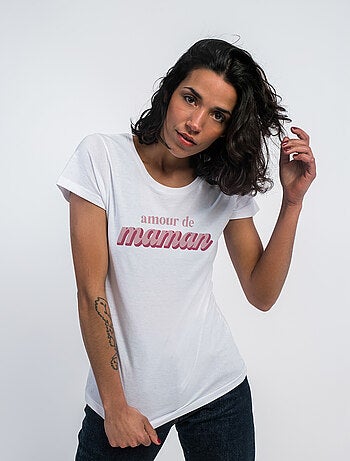 T-shirt Femme - AMOUR DE MAMAN