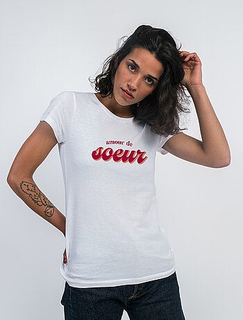 T-shirt Femme - AMOUR DE SOEUR