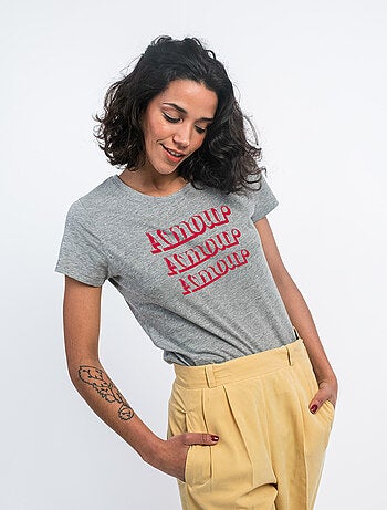 T-shirt Femme - AMOUR FACE