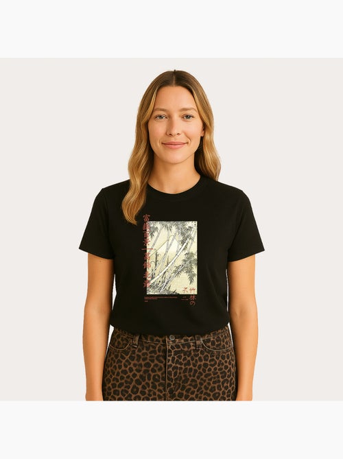 T-shirt Femme - APOH HOKUSAI BAMBOO - Kiabi