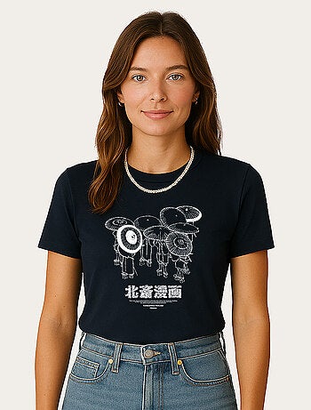 T-shirt Femme - APOH HOKUSAI MANGA