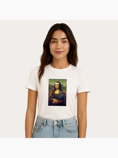 T-shirt Femme - APOH MONA LISA TENNIS - Kiabi