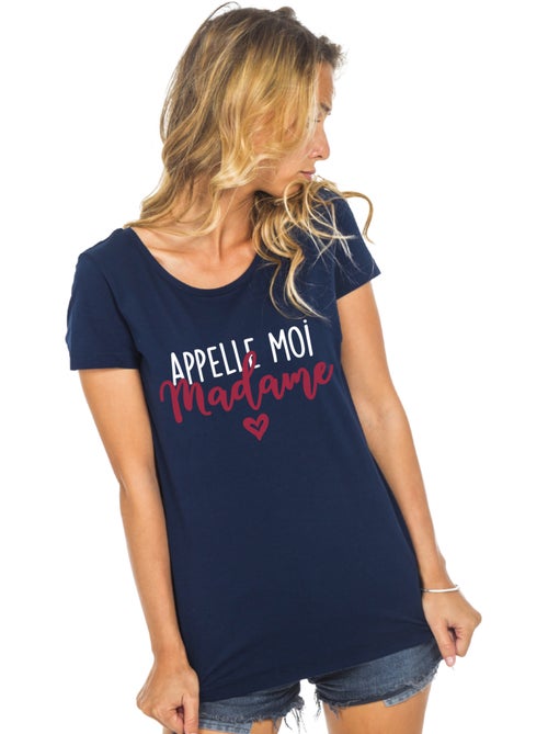 T-shirt Femme - APPELLE MOI MADAME - Kiabi