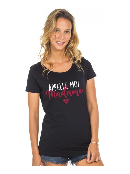 T-shirt Femme - APPELLE MOI MADAME - Kiabi