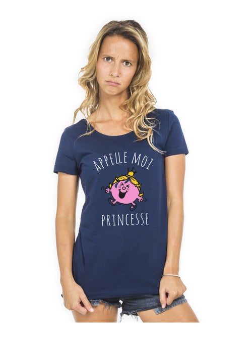 T-shirt Femme - APPELLE MOI PRINCESSE - Kiabi