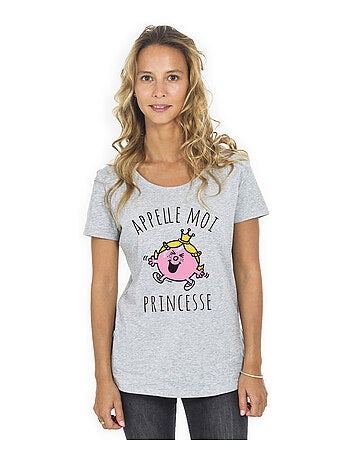 T-shirt Femme - APPELLE MOI PRINCESSE