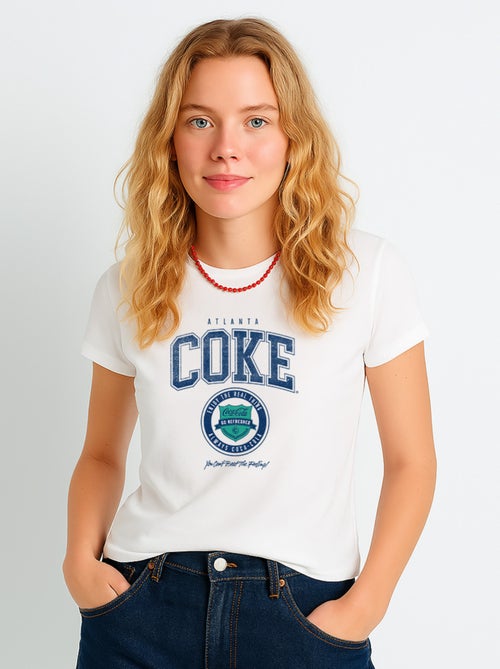 T-shirt Femme - ATLANTA COKE - Kiabi