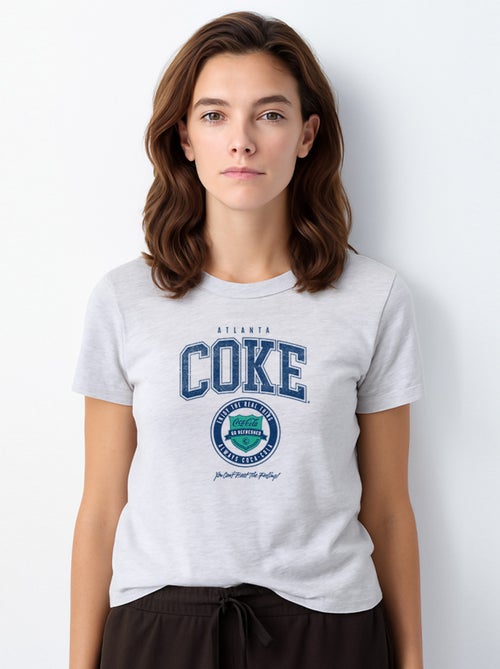 T-shirt Femme - ATLANTA COKE - Kiabi