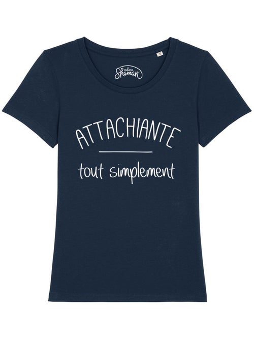 T-shirt Femme - ATTACHIANTE TOUT SIMPLEMENT - Kiabi