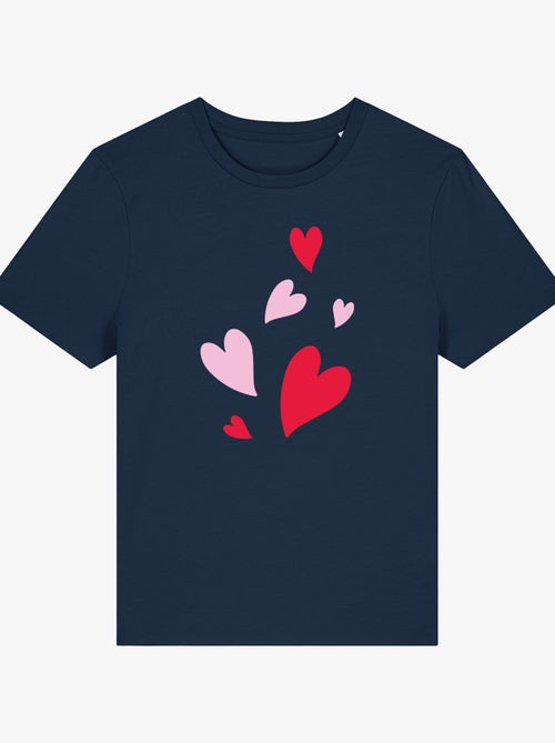 T-shirt Femme - BACK MANY HEARTS - Kiabi