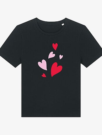 T-shirt femme - back many hearts