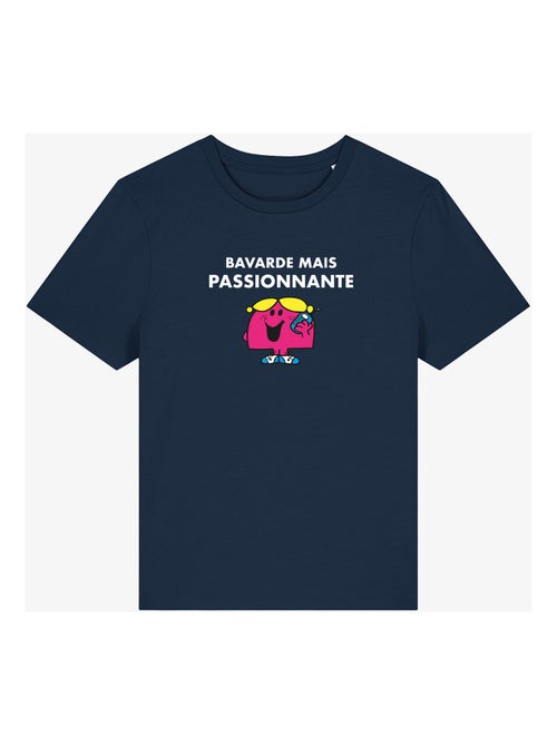 T-shirt Femme - BAVARDE MAIS PASSIONNANTE - Kiabi