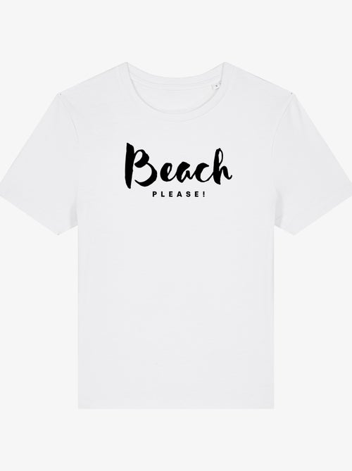 T-shirt Femme - BEACH PLEASE - Kiabi