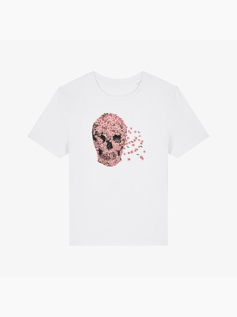 T-shirt Femme - BEAUTIFUL DEATH Blanc - Kiabi