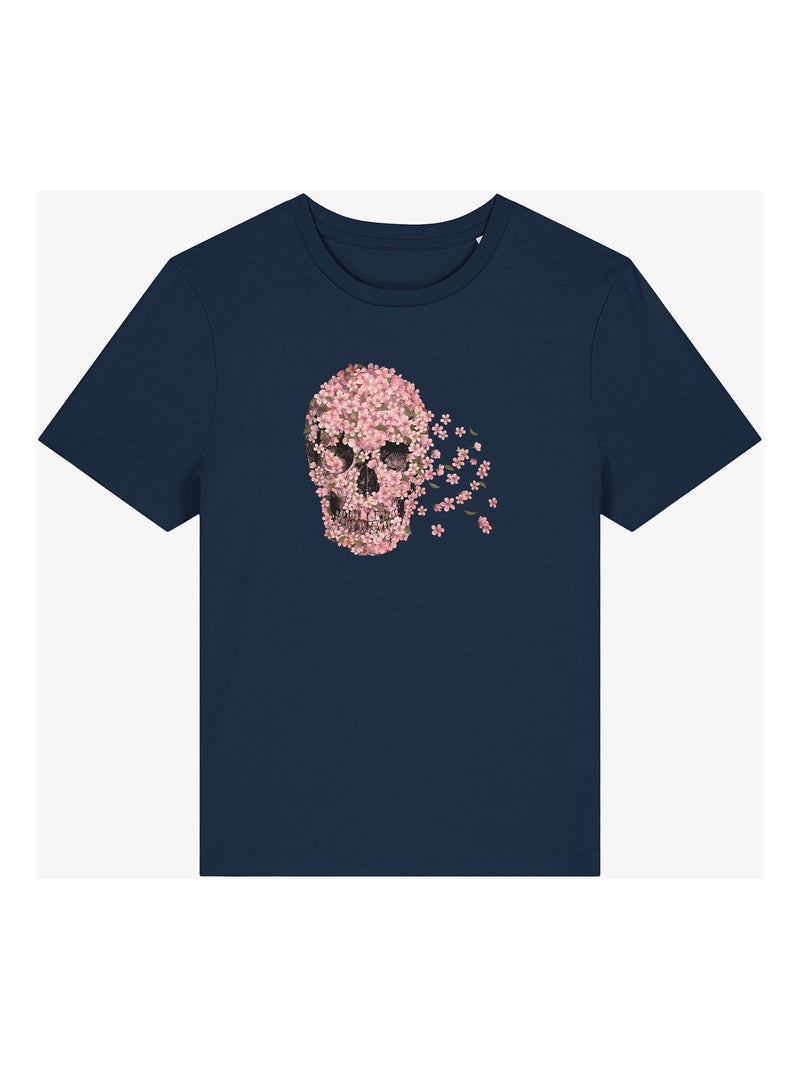 T-shirt Femme - BEAUTIFUL DEATH Bleu marine - Kiabi