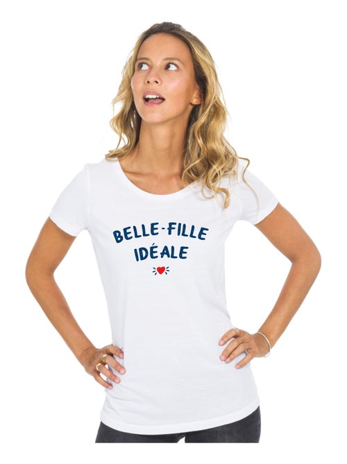 T-shirt Femme - BELLE-FILLE IDÉALE - Kiabi