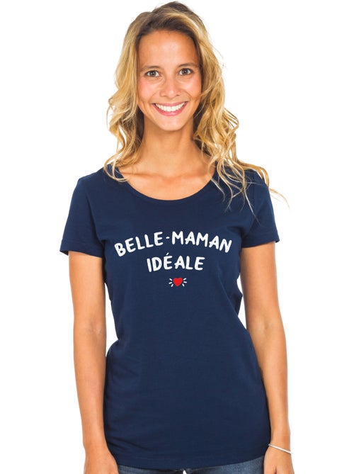 T-shirt Femme - BELLE-MAMAN IDÉALE - Kiabi