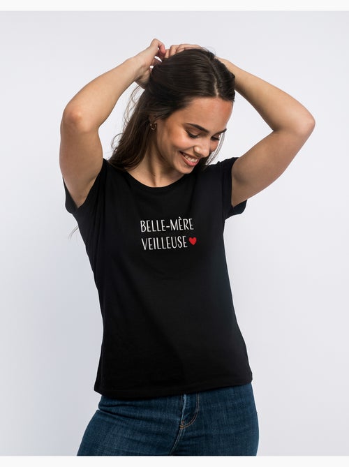 T-shirt Femme - BELLE-MÈRE-VEILLEUSE - Kiabi