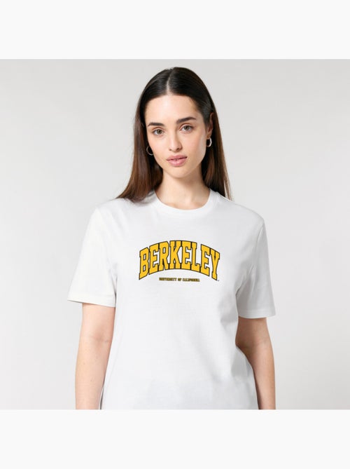 T-shirt Femme - BERKELEY UNIVERSITY YELLOW - Kiabi